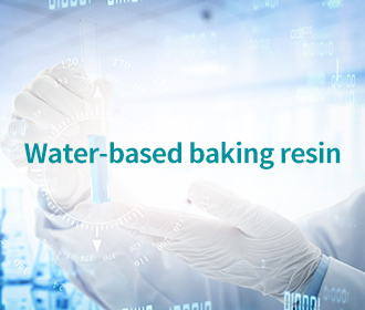 Water-based baking resin